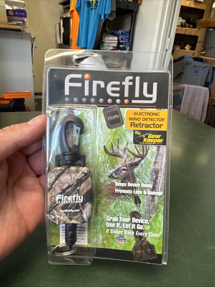 Firefly Gear Keeper Electronic Wind Detector Retractor