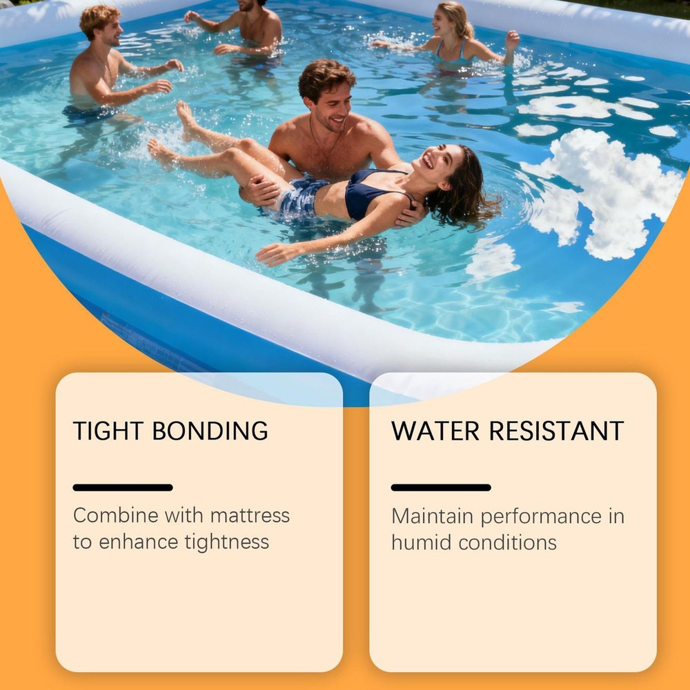 Air Mattress Patch Kit Waterproof High Strength Fix Adhesive Inflatable