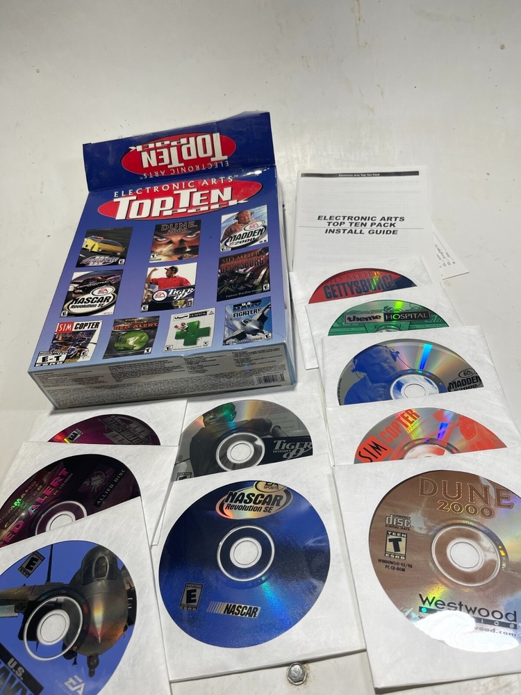 Top Ten (10 Electronic Arts Games Pack) PC