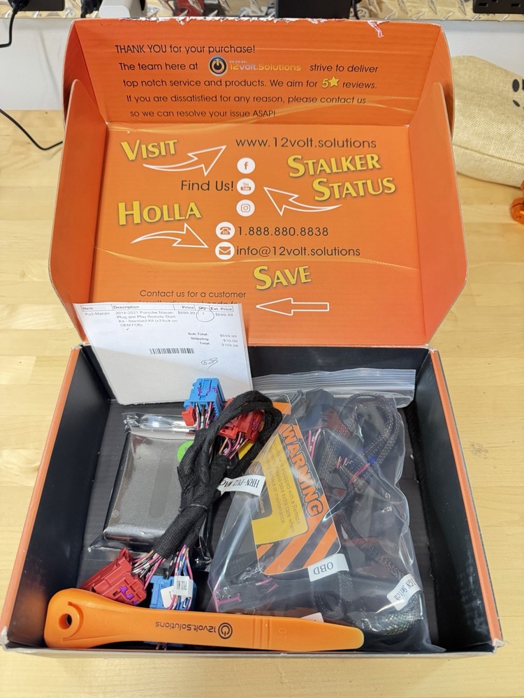 Porsche Macan Remote Start Kit