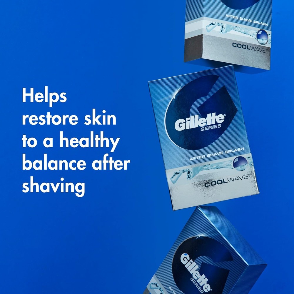Gillette Cool Wave Men's After Shave 3.3oz
