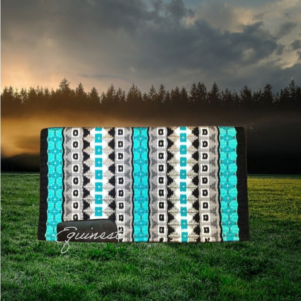 western wool saddle show blankets 34×38