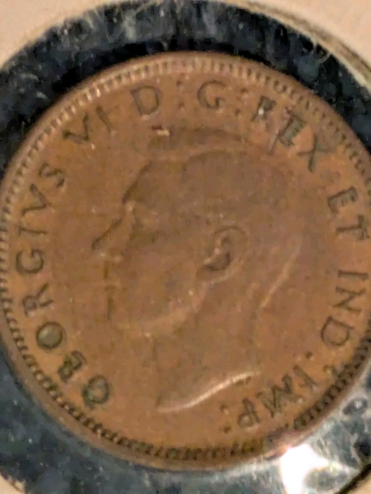 Canada- 1 Cent  George VI 1947 (Quantity 2)