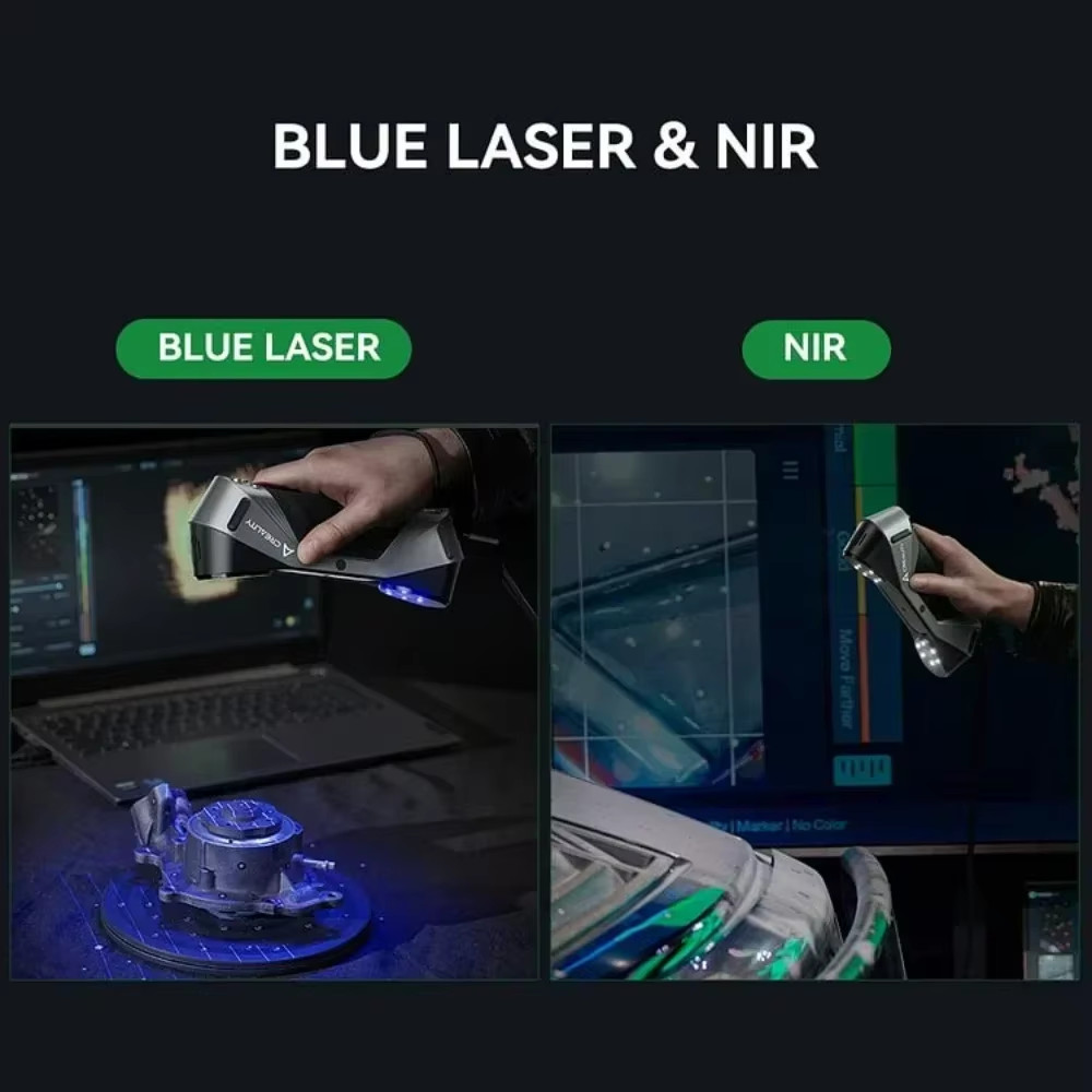 Scanner Cr-Scan Raptor Upgrade 0.02Mm Metrology Accuracy Blue Light/Nir Dual Mod