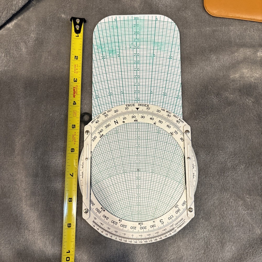 Weeks System Of Navigation Dalton Dead Reckoning Computer Type E-6B E-10