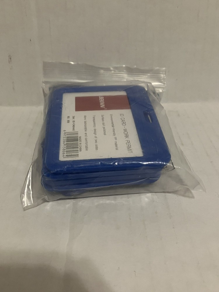 4 Beknn ID Holders With Lanyards