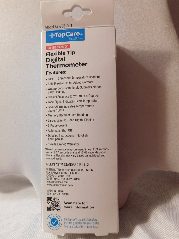 Digital Thermometer Top Care