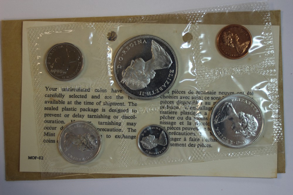 1965 Canada Proof Like Set In Original Mint Packaging Grade Mint State (NUM5778)