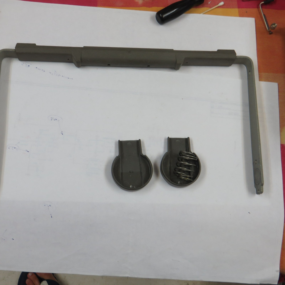 HP 859XE Spectrum analyzer handle + springs