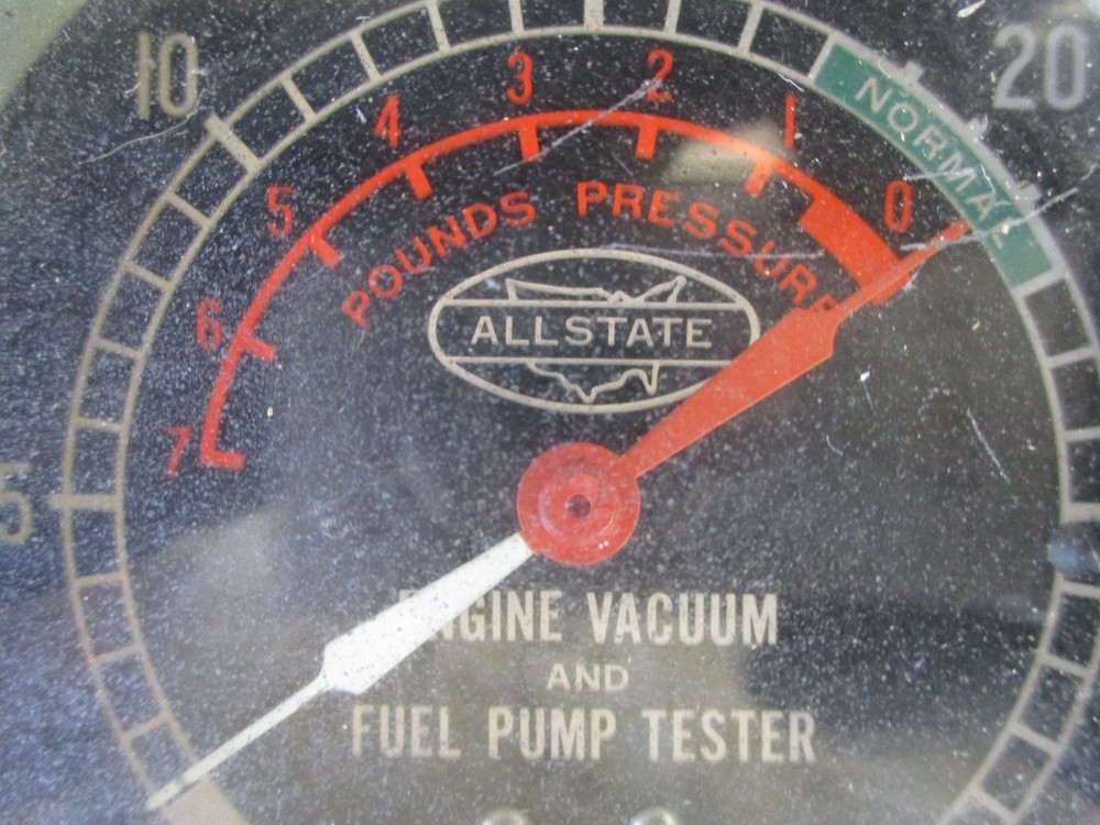 Vintage Allstate Engine Vacuum & Fuel Pump Tester