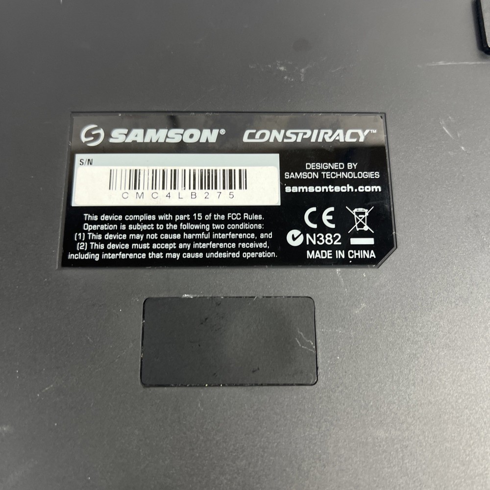 Samson Conspiracy USB / MIDI Control Surface + Cable - SAME DAY SHIP - WARRANTY