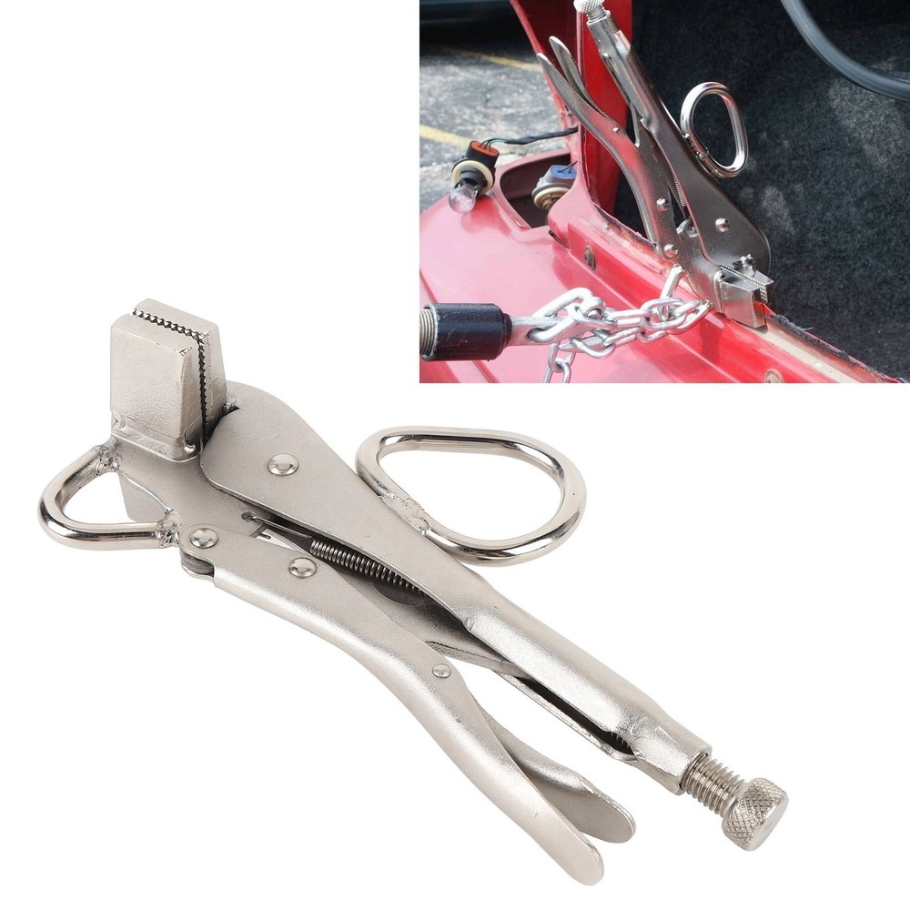 Pull Plier 20085 2000lb Auto Body Stud Pins Pull Plier with 2 Pull Ring Carbon