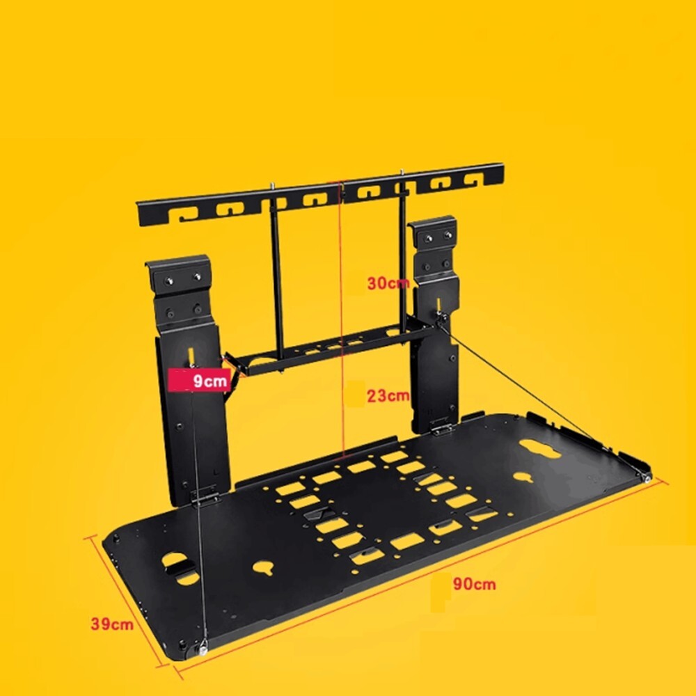 For GWM Tank 300 2020-2024 Tailgate Storage Panel Rack Folding Table