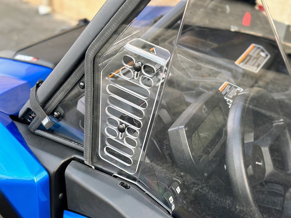 Can Am Commander 700 Hard Upper Doors Windows Scratch Resistant Vented 2021+