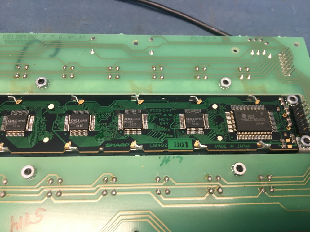 Peavey DPM-3se Keyboard Digital Display with Circuit Board