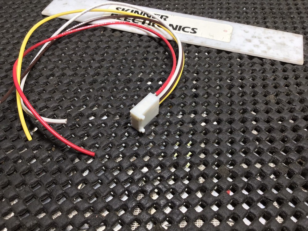 Whelen CenCom Red or Gold 4 Pin Plug Pigtail