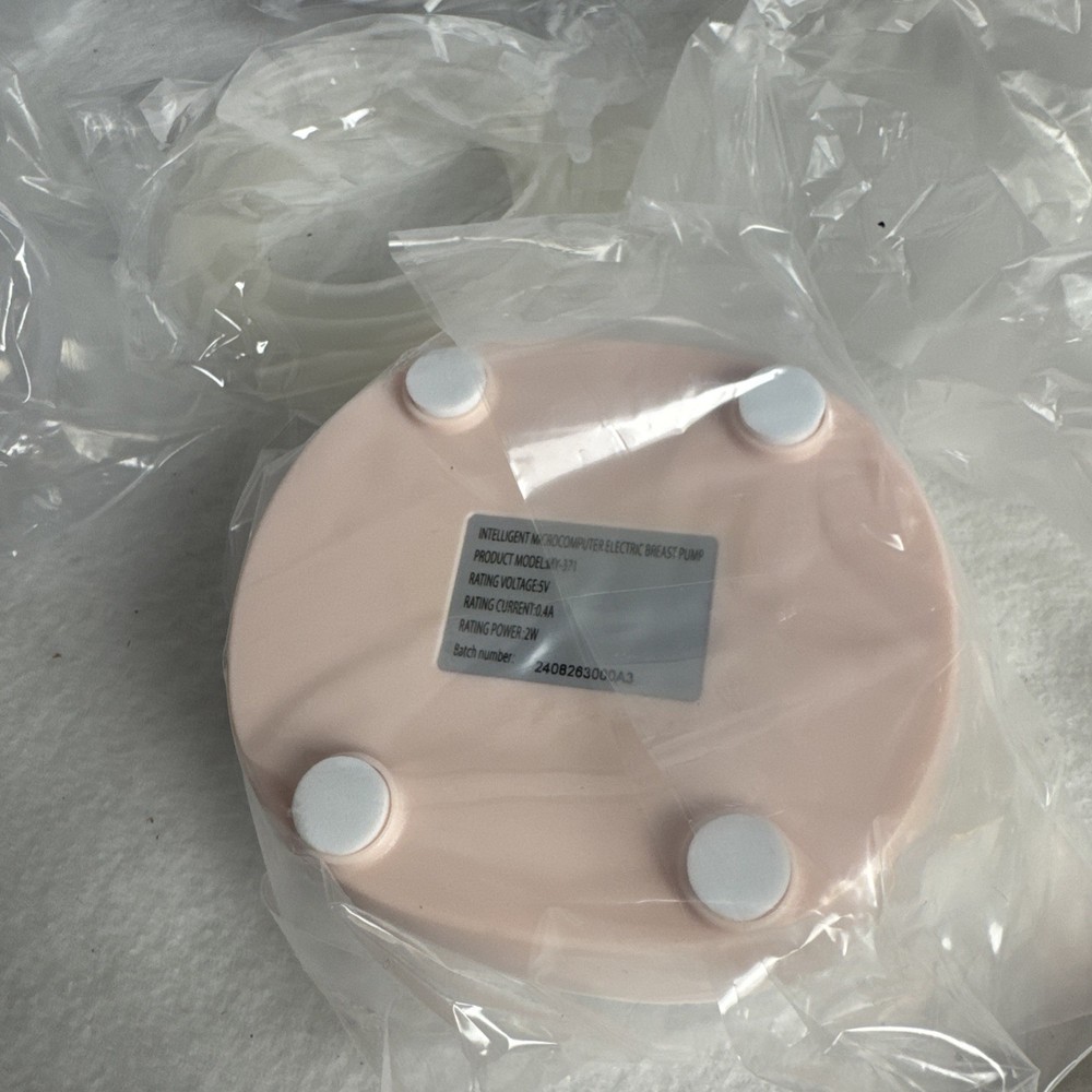 Hello Mom Microcomputer Double Electric Breast Pump Pink Open Box New