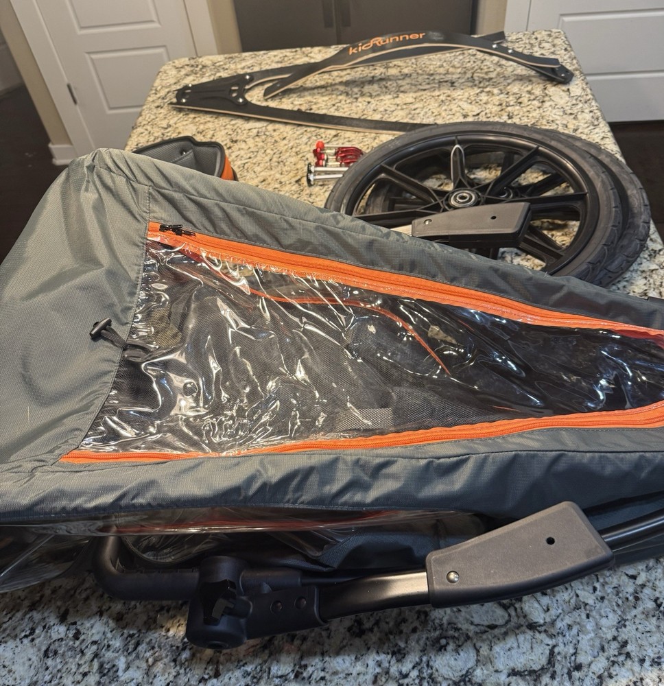 KidRunner RUN Jogging Stroller. New Open Box. Never Assembled Or Used.
