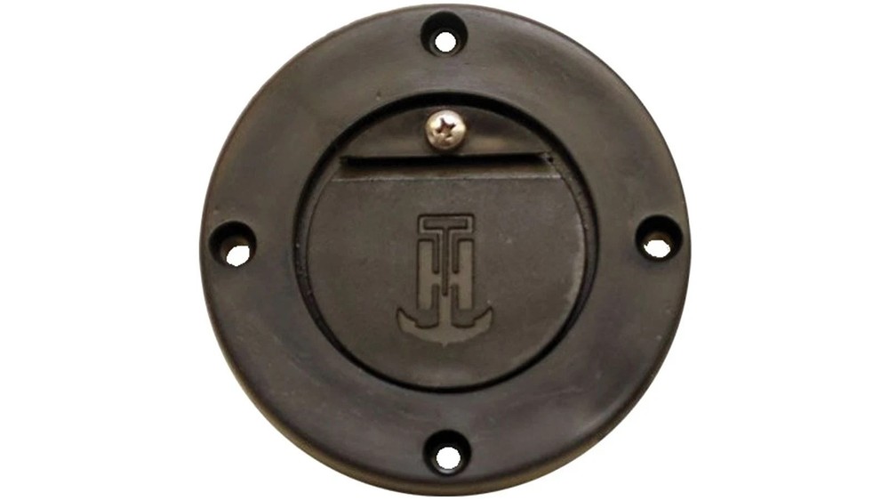 Flush Mount Scupper Valve Assembly - Flexible Thermo-Plastic Curl Proof Flapp...