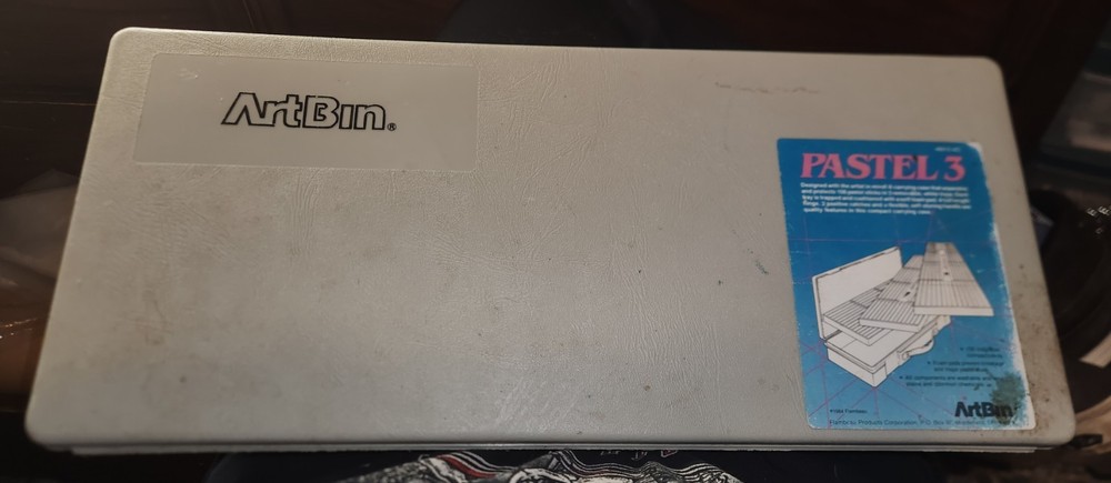 Pastel 3 Art Bin Storage Case For Pastels