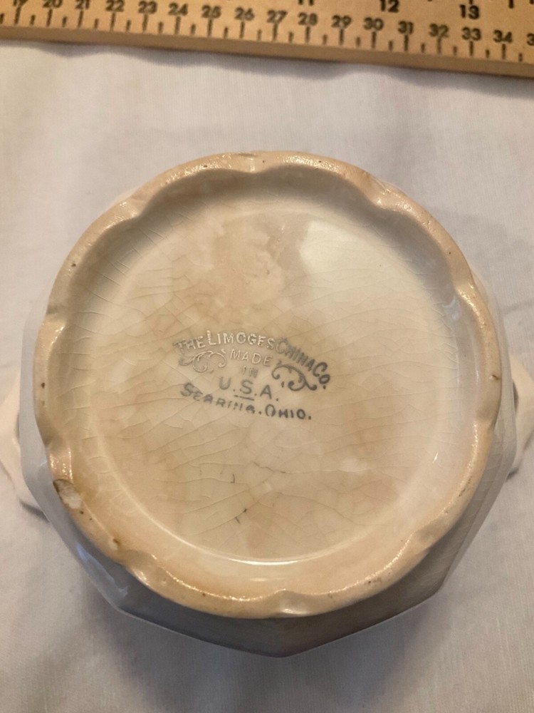 Limoges sugar bowl vintage