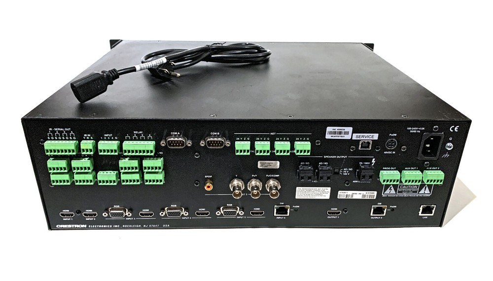 Crestron 3-Series DMPS3-200-C Digital Media Presentation System Tested & Updated