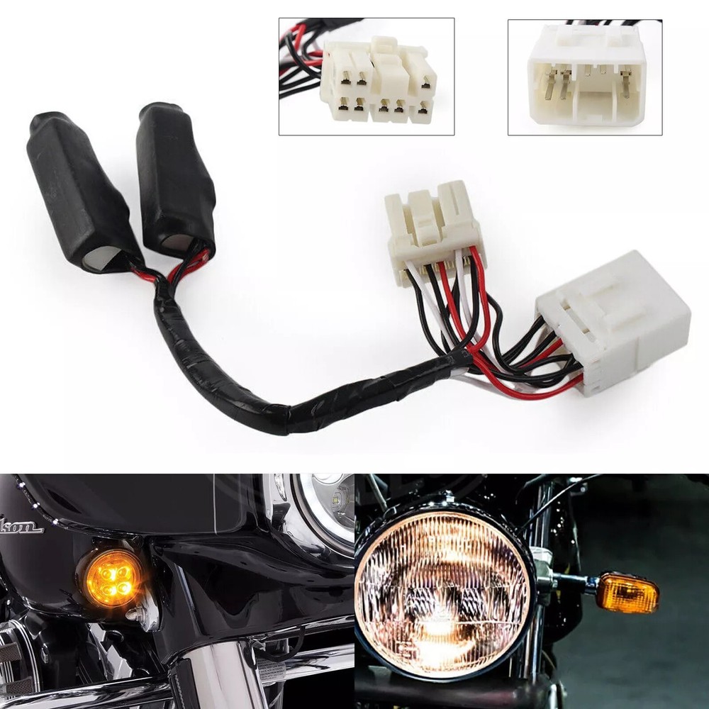 LED Equalizer Load Blinker Turn Signal Light Resistor Plug in Flasher For Harley