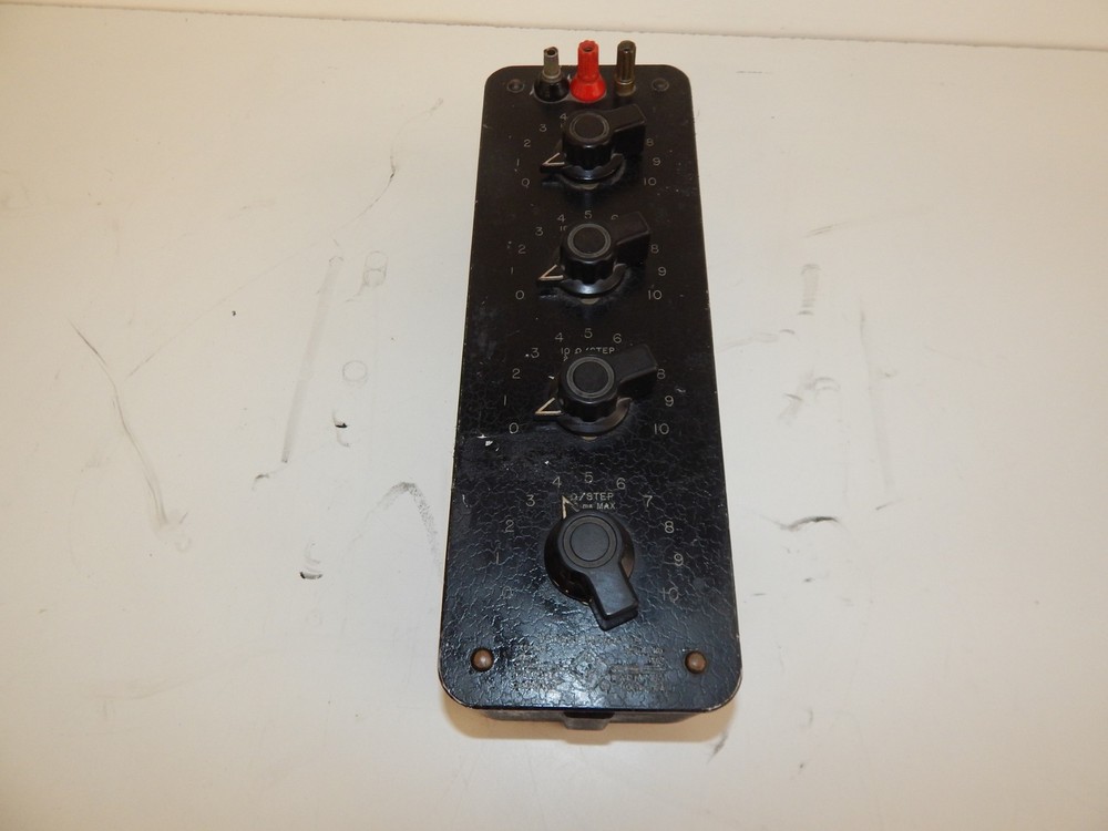 GENERAL RADIO 1432-J DECADE RESISTOR BOX (JWP71)
