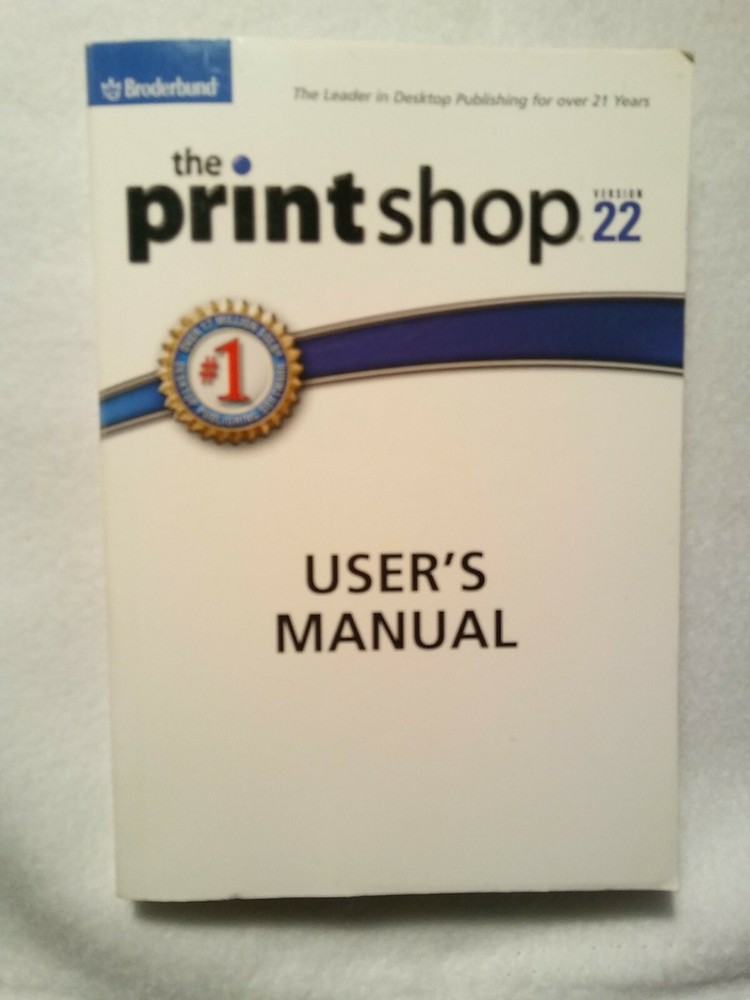 The Printshop Version 22 User Manual Guide Brøderbund