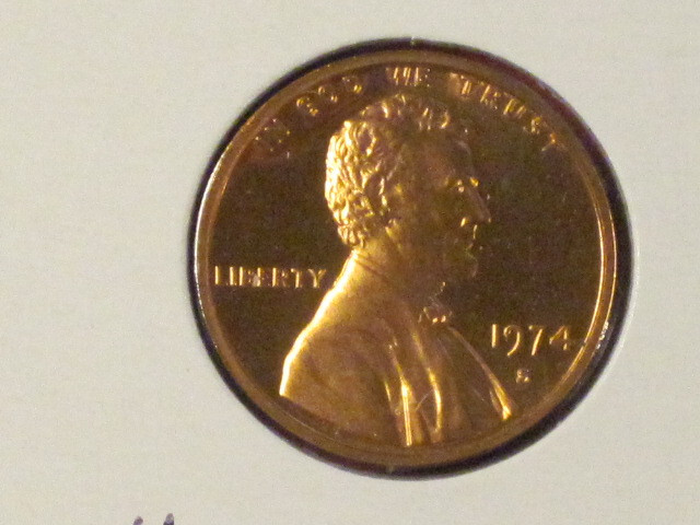 1974-S Proof Memorial Small Cent - Excellent