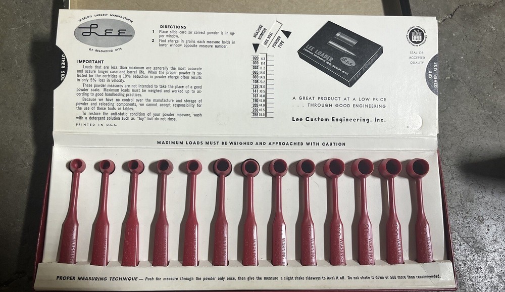 Lee Precision Powder Measure Kit (90100)