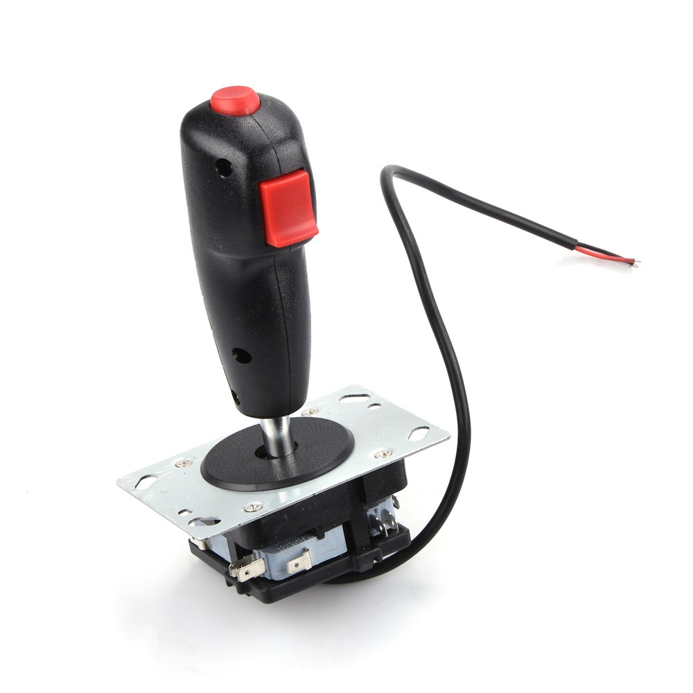 Arcade Game Cabinet Flight Joystick Trigger w/ 2-Pin Microswitch NO Vibration aa