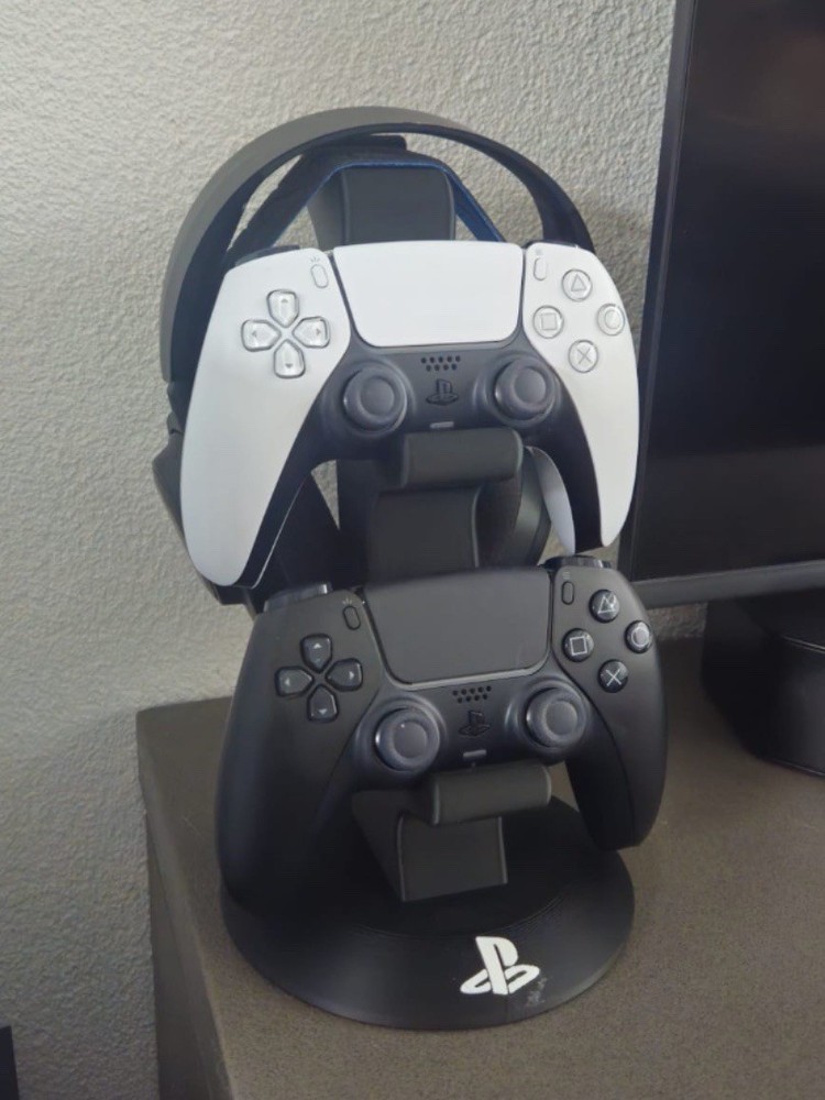 PS5 controller stand for 2 Controllers And Headphone