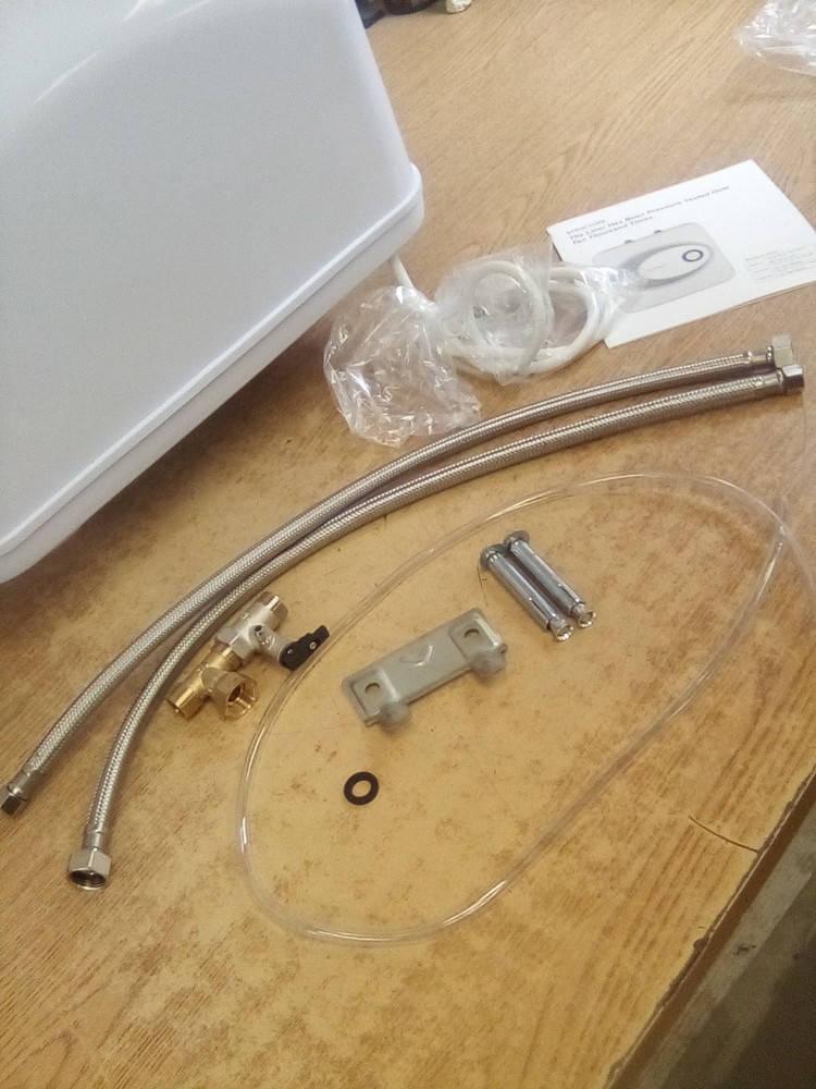 Feelrogast FEH30 Electric Tank Water Heater 8 Gallon Wall Or Floor Mounted