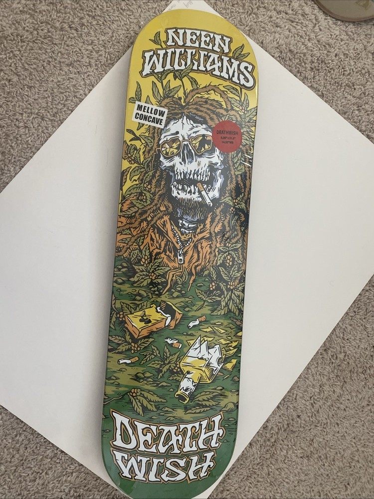 Deathwish Skateboard Deck 8.25”