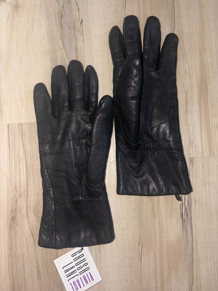 leather gloves