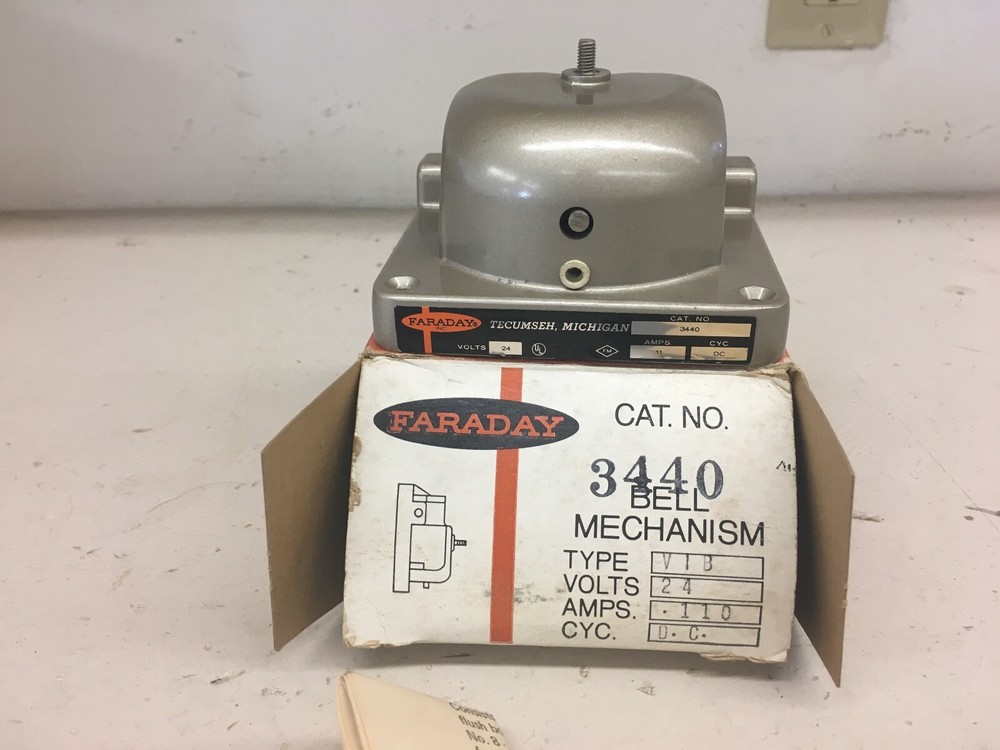 3440 FARADAY BELL MECHANISM, 24 VOLT DC