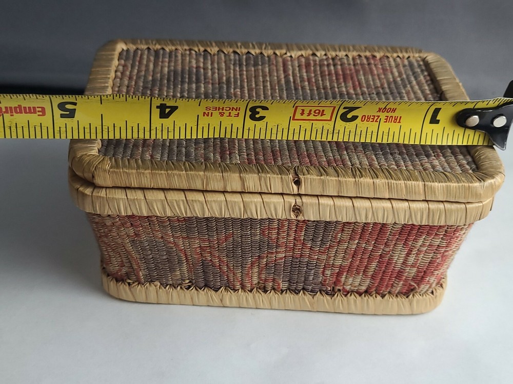 Vintage Small Asian Style Basket