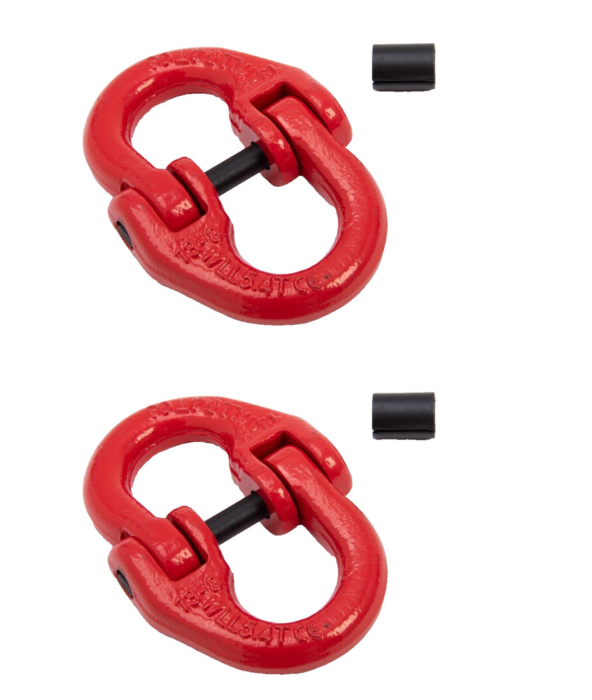2x Chain Coupling Link 1/2" G80 grade 80 Hammer Lock Connector 7100lb Hammerlink