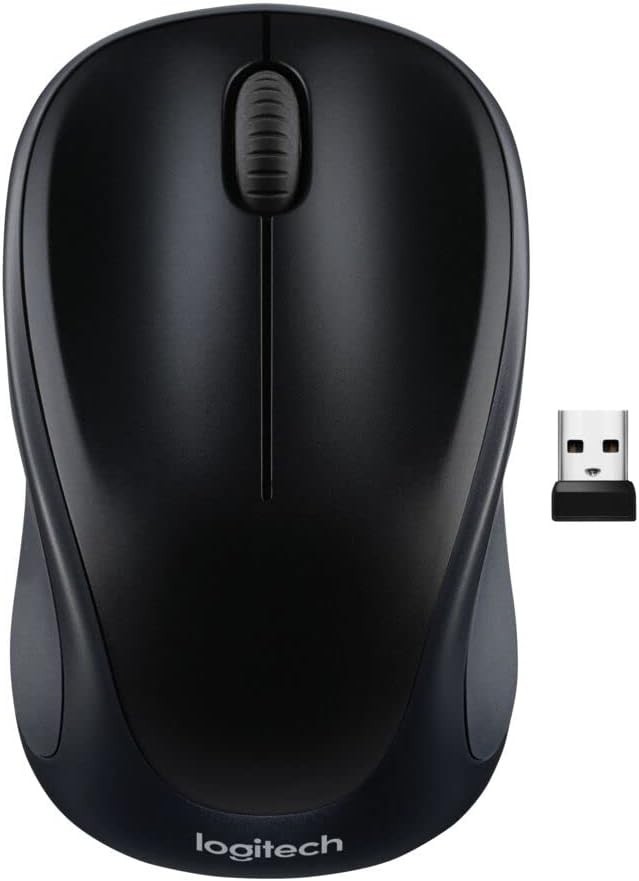 Logitech M317 Wireless Mouse Black