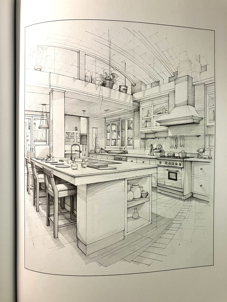 Interior Design Coloring Book AlliKoa Publishing