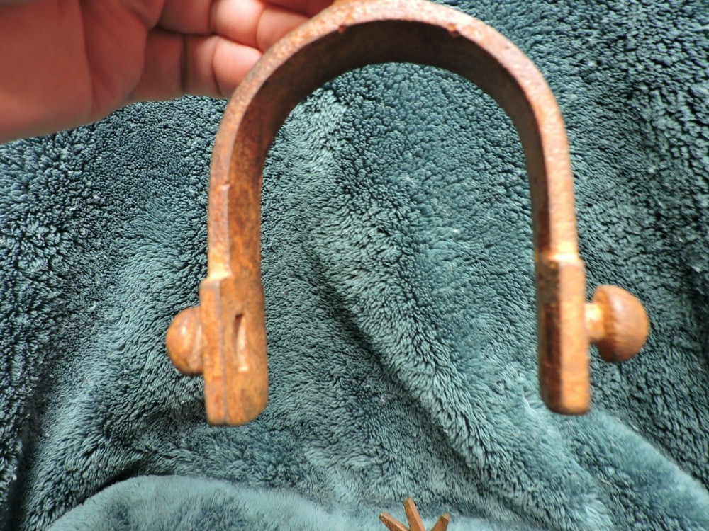 Vintage Rusty Cowboy Spurs