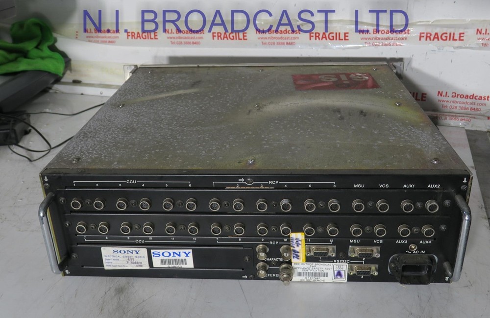 Sony cnu camera command network unit for MSU / CCU / RCP (12 channel)