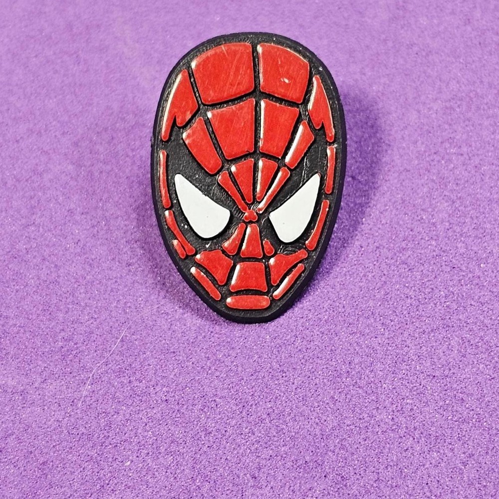 Spider-Man Mask Vintage 1992 Marvel Comics Spider-Man Lapel Hat Pin