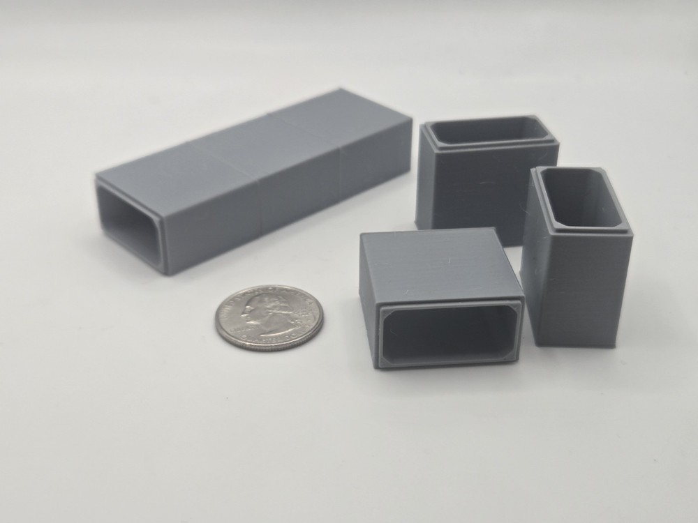 1/87 Scale 8'x4'x8' Box Culvert *6 Pack*