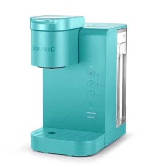 Keurig K-Express Single Coffee Maker, Tropical Blue - Simple Button Controls New