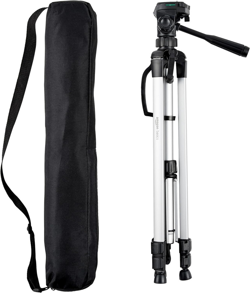 60 Inch Lightweight Tripod with Bag, Black