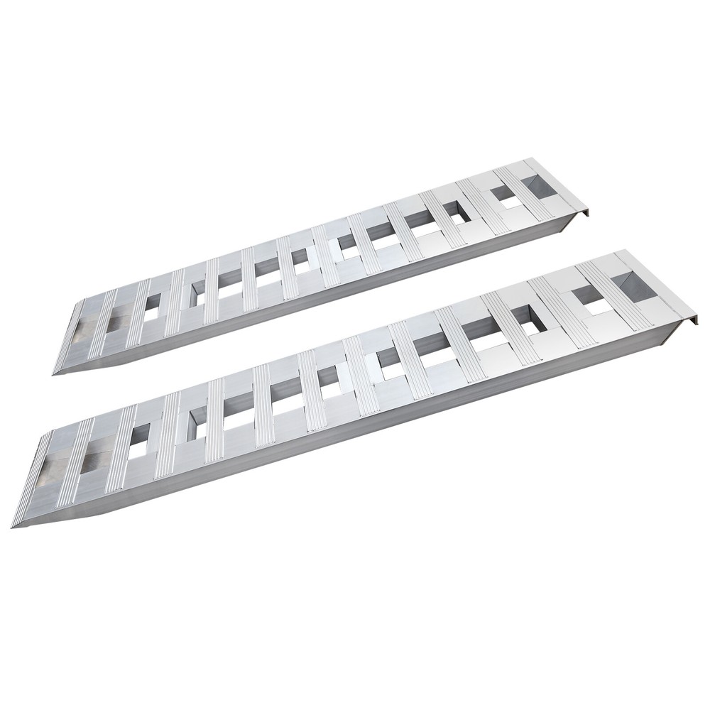 6800 lbs Aluminum Trailer Ramps – 2-Pack for Safe Vehicle Loading