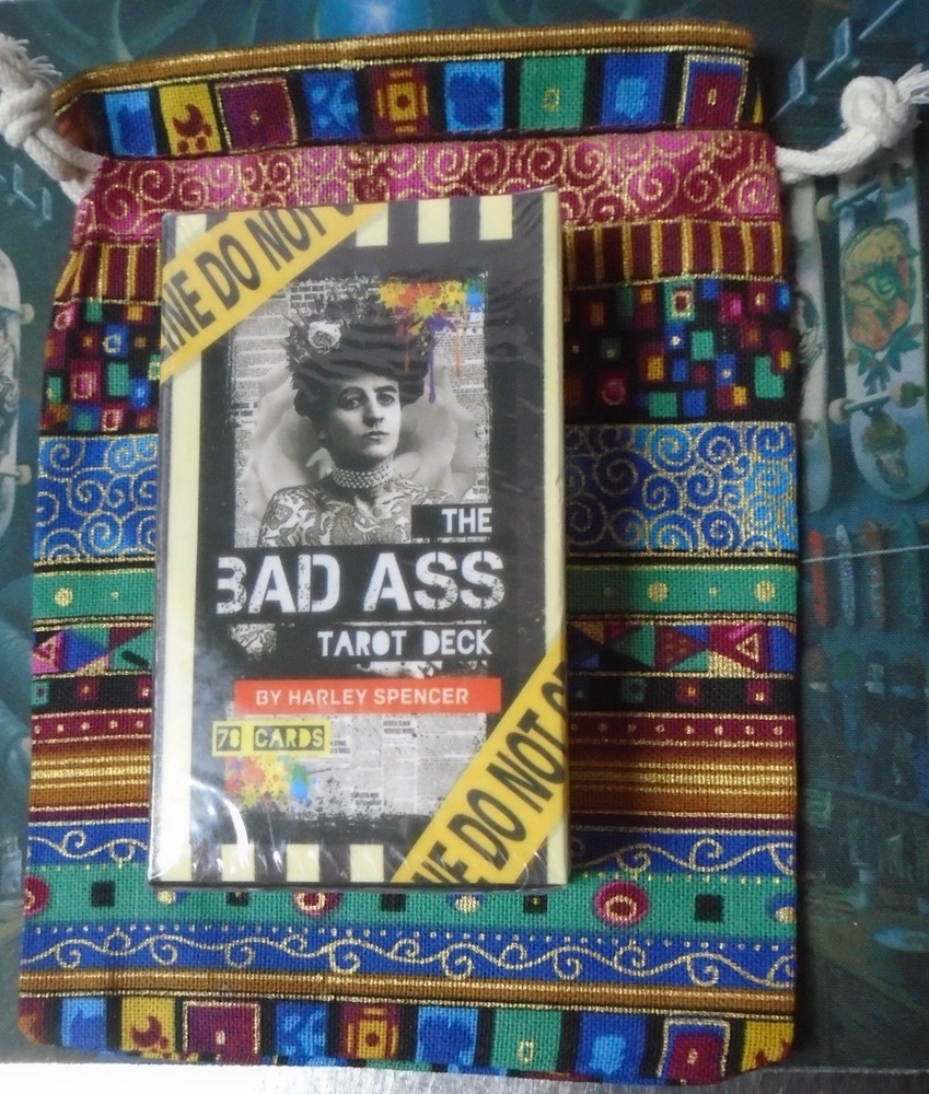 The Bad Ass Tarot Deck 78 Card Fortune Telling Game Read Description