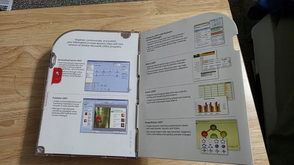 Microsoft Office 2007 Small Business - Full Version W/ Key (Tested) (1 Device)